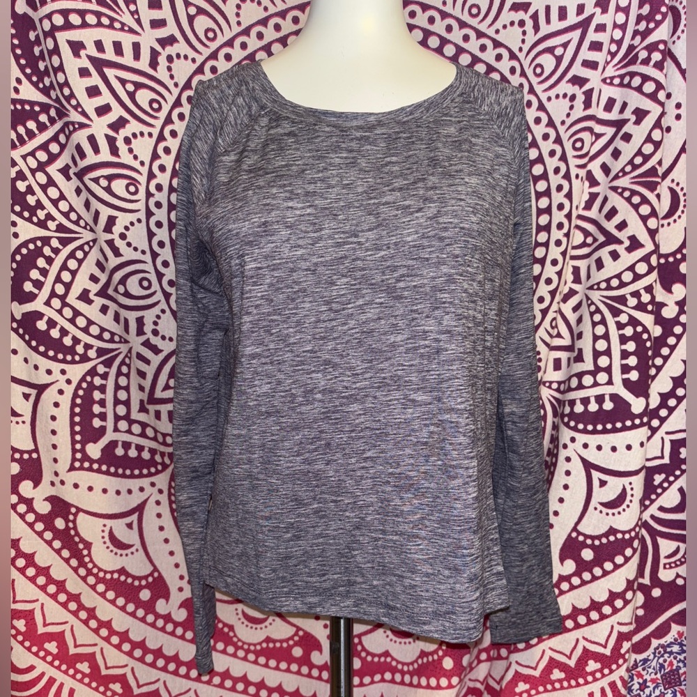 RBX Purple Long Sleeve Spandex Active T Shirt Women’s Size Small